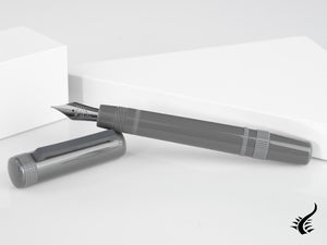 Tibaldi Perfecta Grey Dèlavè Fountain Pen, Resin, Grey, PFC-297-FP