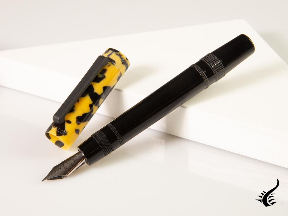 Stylo plume Tibaldi Perfecta LC Vinyl Jaune, Résine, PFC-512-FP