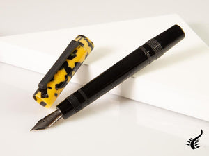 Tibaldi Perfecta LC Vinyl Yellow Fountain Pen, Resin, PFC-512-FP