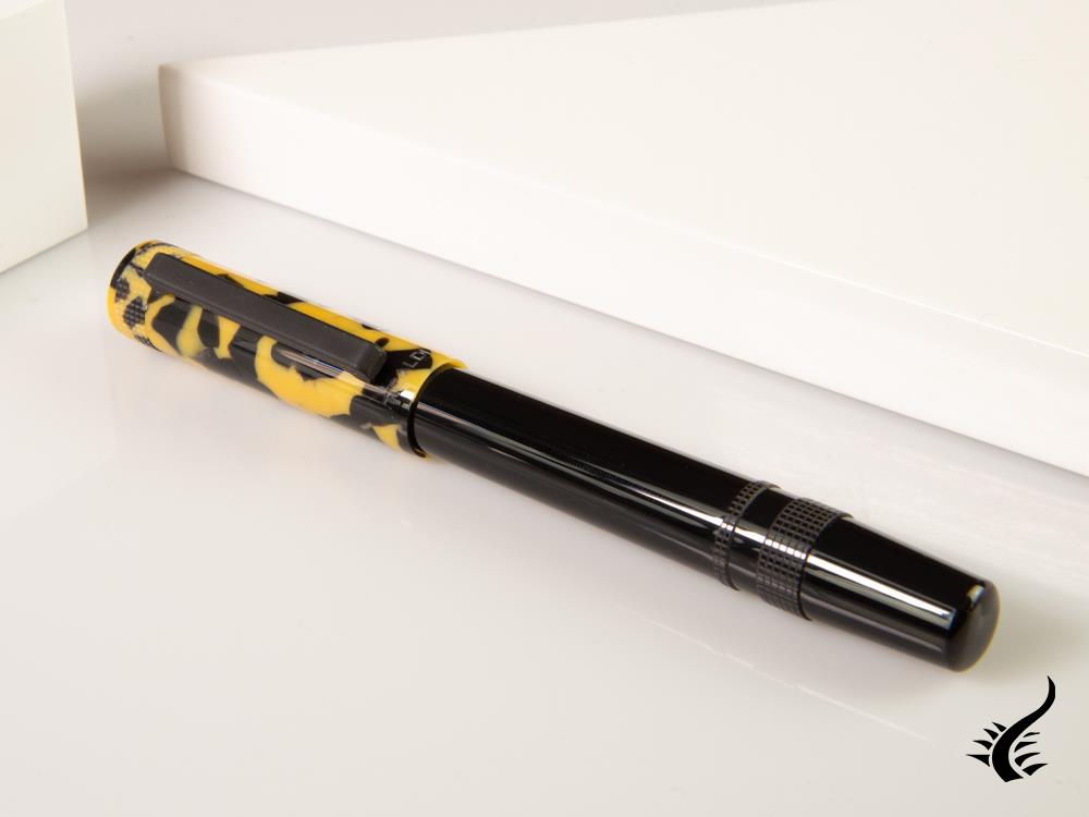 Tibaldi Perfecta LC Vinyl Yellow Fountain Pen, Resin, PFC-512-FP