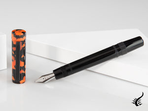 Tibaldi Perfecta LP Vinyl Orange Fountain Pen, PFC-515-FP