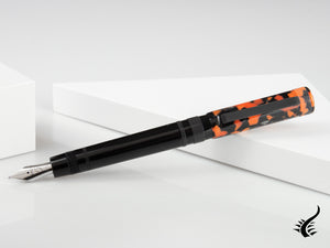 Tibaldi Perfecta LP Vinyl Orange Fountain Pen, PFC-515-FP