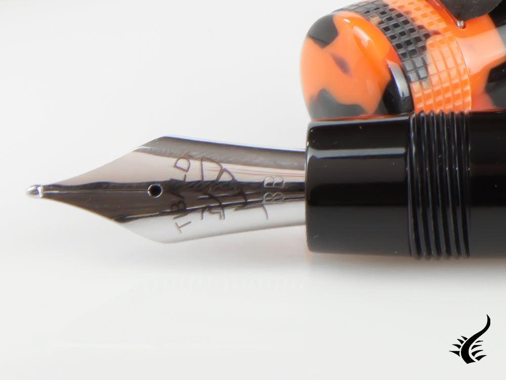 Tibaldi Perfecta LP Vinyl Orange Fountain Pen, PFC-515-FP