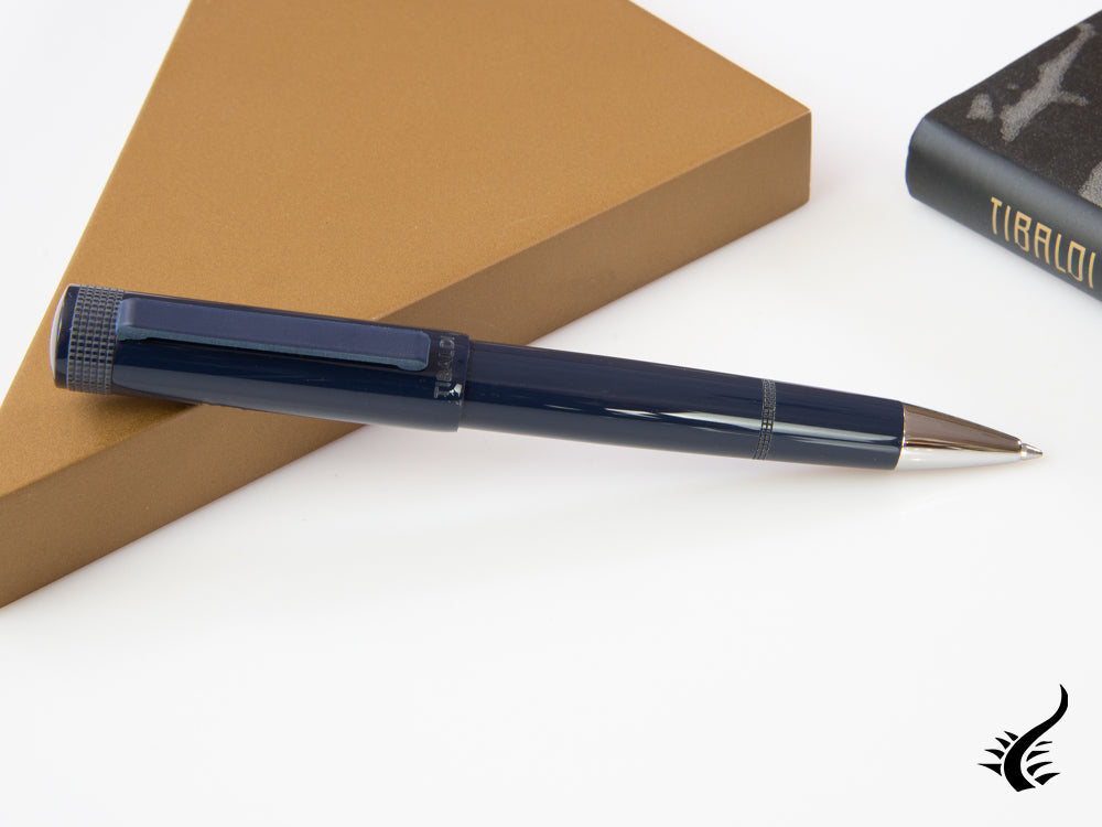 Tibaldi Perfecta Raw Denim Ballpoint pen, Resin, Blue, PFC-248-BP