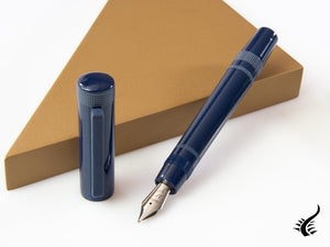 Tibaldi Perfecta Raw Denim Fountain Pen, Resin, Blue, PFC-248-FP