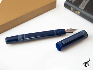 Tibaldi Perfecta Raw Denim Fountain Pen, Resin, Blue, PFC-248-FP