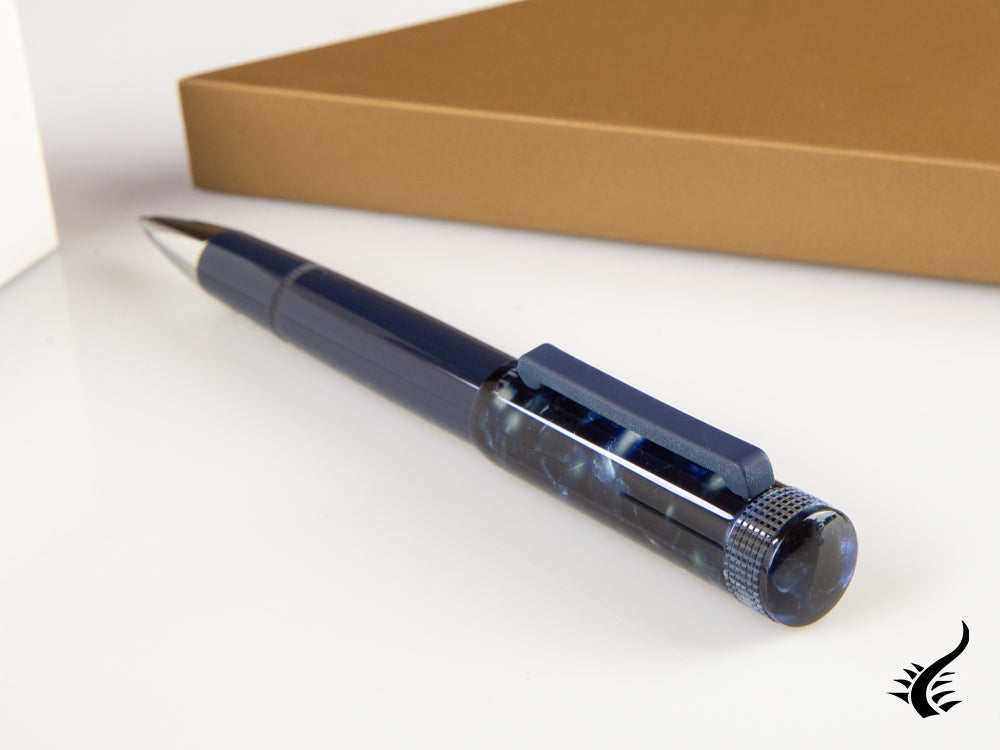 Tibaldi Perfecta Stonewash Blue Ballpoint pen, Resin, Blue, PFC-781-BP