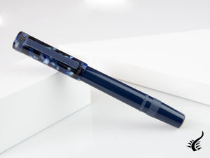 Tibaldi Perfecta Stonewash Blue Fountain Pen, Resin, Blue, PFC-781-FP