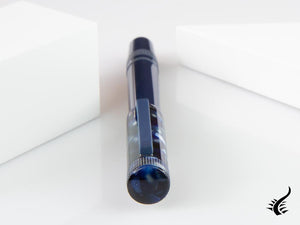 Tibaldi Perfecta Stonewash Blue Fountain Pen, Resin, Blue, PFC-781-FP