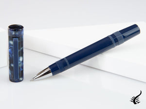 Stylo roller Tibaldi Perfecta Stonewash Blue, Résine, Bleu, PFC-781-RB