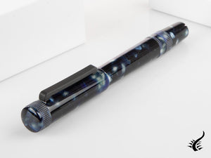 Tibaldi Perfecta Vinyl Stonewash Full Blue Fountain Pen, PFC-R781-FP