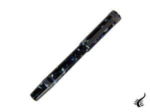 Tibaldi Perfecta Vinyl Stonewash Full Blue Fountain Pen, PFC-R781-FP