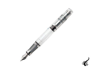 Stylo plume Twsbi Diamond 580 AL R Nickel Gray, Transparent, M7447070