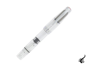 Stylo plume Twsbi Mini AL, résine, transparent, argent, M7445020