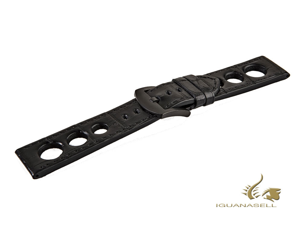 U-Boat Accesorios Strap, Black, 23 mm., Stainless Steel, IPB, 1722