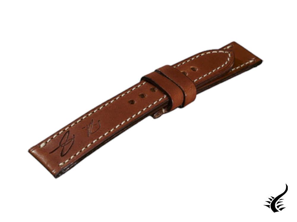 U-Boat Accesorios Strap, Calfskin Leather, Brown, 22mm, 8276/Z