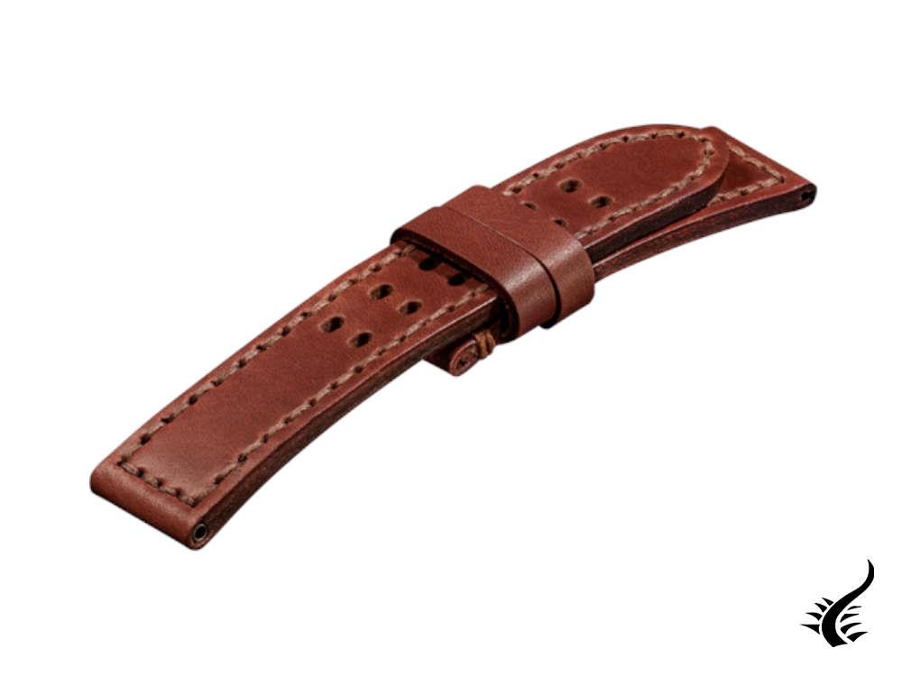 U-Boat Accesorios Strap, Calfskin Leather, Brown, 23 mm., 6222/Z