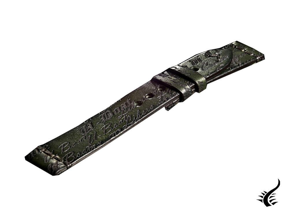 U-Boat Accesorios Strap, Leather, Green, 23/22 mm., 7883/Z