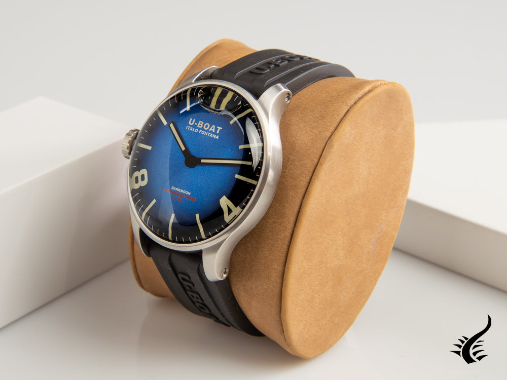 Montre à quartz SS bleu Capsoil Darkmoon Soleil de U-Boat, 44 mm, 8704