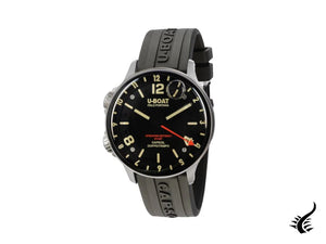 Montre à quartz U-Boat Capsoil Doppiotempo SS, acier inoxydable 316L, 45 mm, 8769