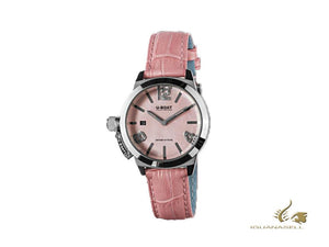 Montre à quartz pour femme U-Boat Classico 38, 38 mm, nacre rose, 8480