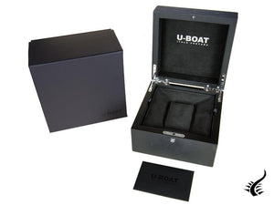 U-Boat Classico Automatic Watch, Titanium, Black, 47mm, 8038