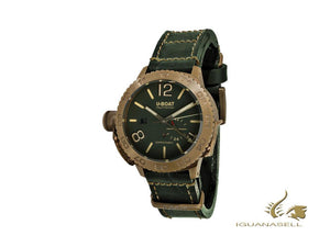 Montre Automatique U-Boat Classico Doppiotempo, Bronze, Vert, 46 mm, GMT, 9088