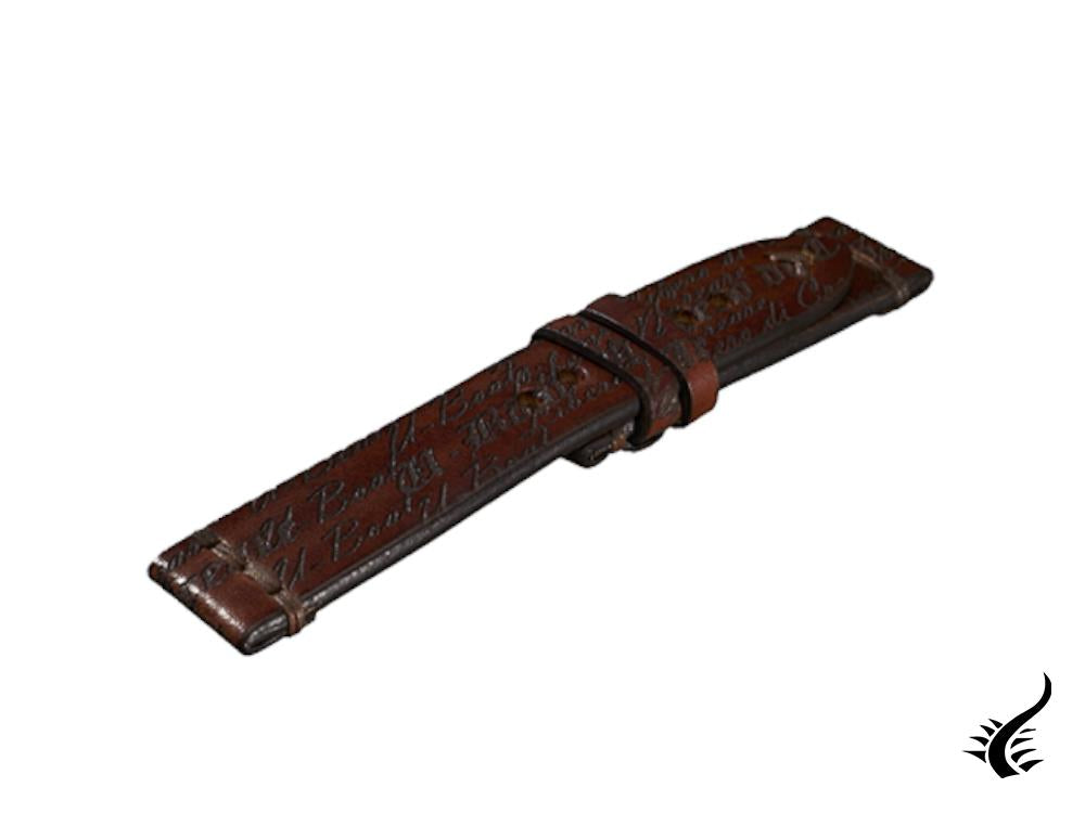 U-Boat Strap Libero Di Creare, Leather, Brown, 23/22mm., 7710/Z