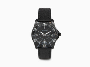 Montre à quartz Victorinox Maverick pour femme, édition noire, 34 mm, V241788