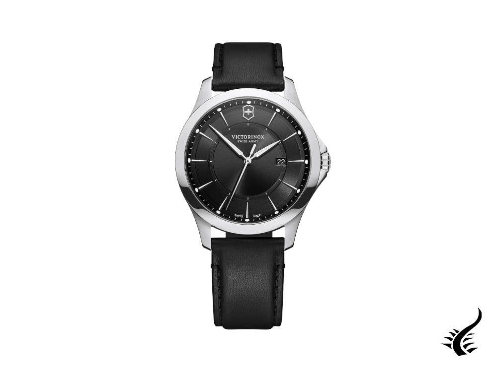 Montre à quartz Victorinox Alliance Gent, acier inoxydable, noir, 40 mm, V241904