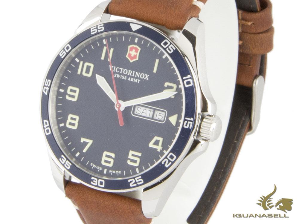 Montre à quartz Victorinox Fieldforce, bleu, 42 mm, V241848