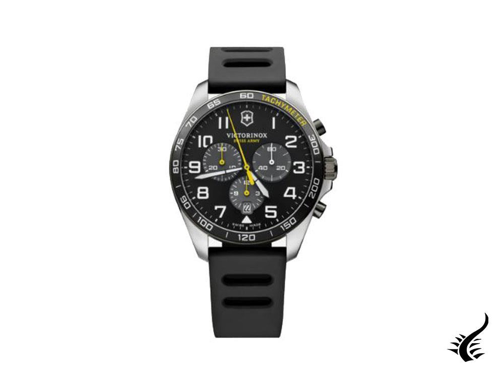 Montre à quartz Victorinox Fieldforce Sport Chrono, noire, 42 mm, V241892