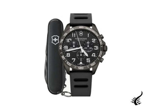 Victorinox Fieldforce Sport Chrono Quartz Watch, Black, 42 mm, V241926.1