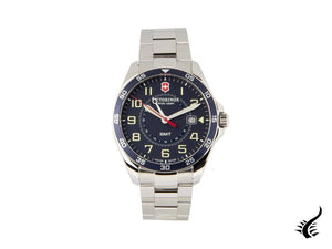 Victorinox Fieldforce Sport GMT Quartz Watch, Blue, 42 mm, V241896