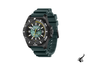 Montre à quartz Victorinox INOX, verte, 43 mm, édition limitée, V241957.1