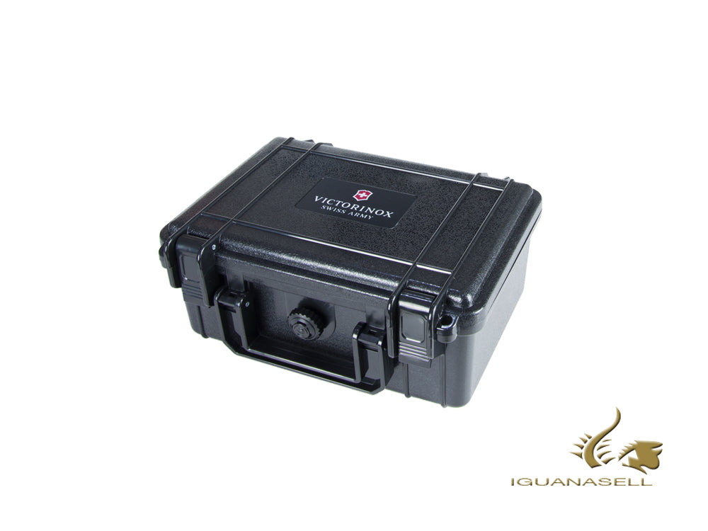 Victorinox I.N.O.X. Carbon Quartz Watch, Black, 43 mm, Paracord, V241859