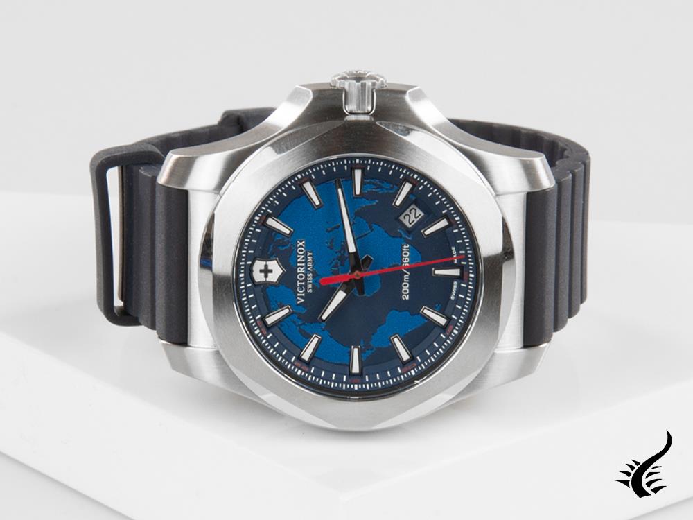 Victorinox I.N.O.X. Traveler Quartz Watch, Blue, 43 mm, Limited Edition, V249174