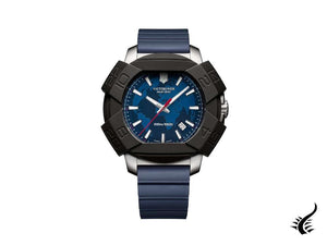 Montre à quartz Victorinox INOX Traveler, bleu, 43 mm, édition limitée, V249174