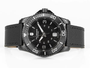 Victorinox Maverick Black Edition Quartz Watch, Steel, Black, 43 mm, V241787