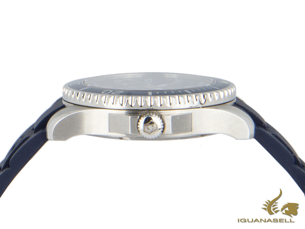 Victorinox Maverick Ladies Quartz Watch, Blue, 34 mm, Rubber strap, V241610