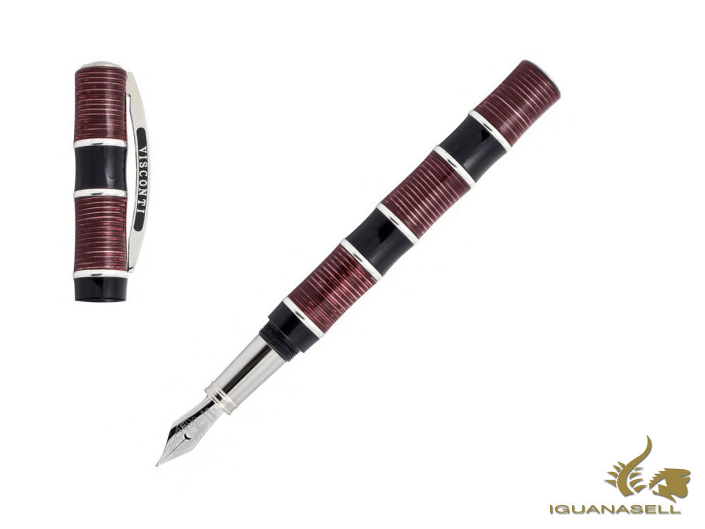 Stylo plume Visconti Asia édition limitée, rouge, KP99-05-03