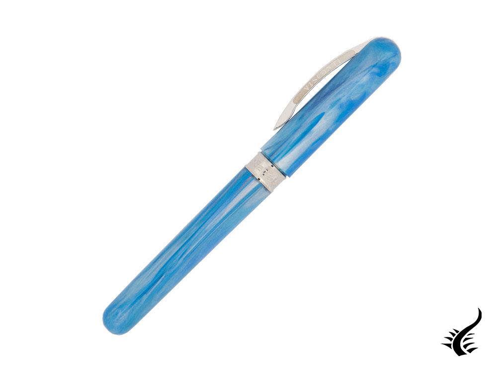 Stylo plume Visconti Breeze Blueberry, résine injectée, bleu, KP08-05-FP