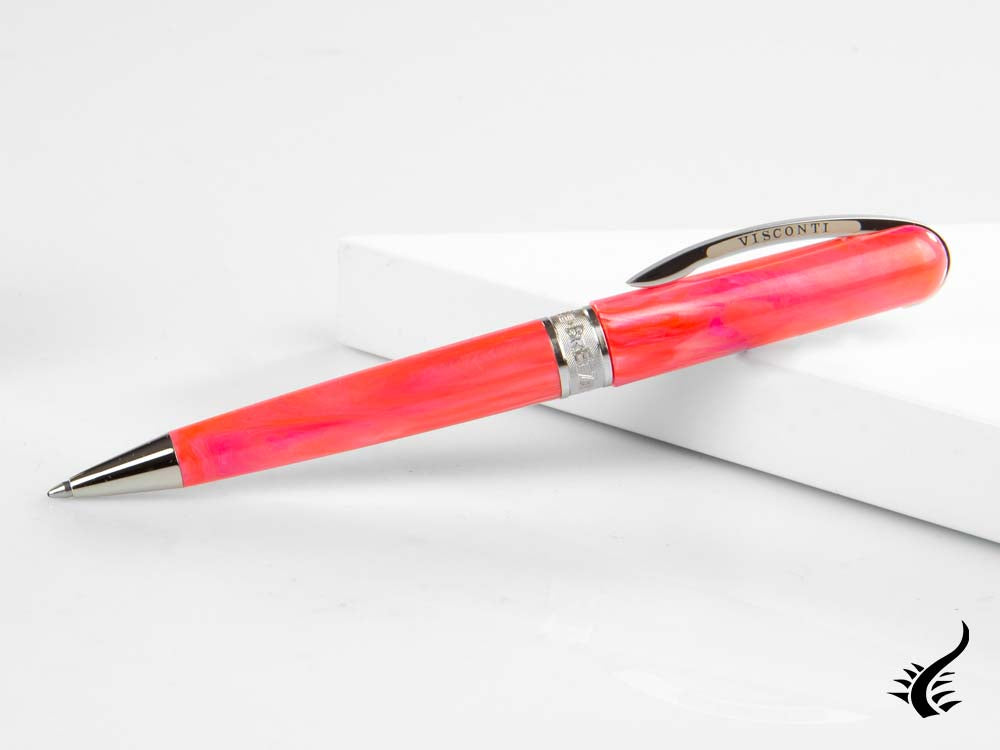 Stylo à bille Visconti Breeze Cherry, Résine, Rose, KP08-04-BP