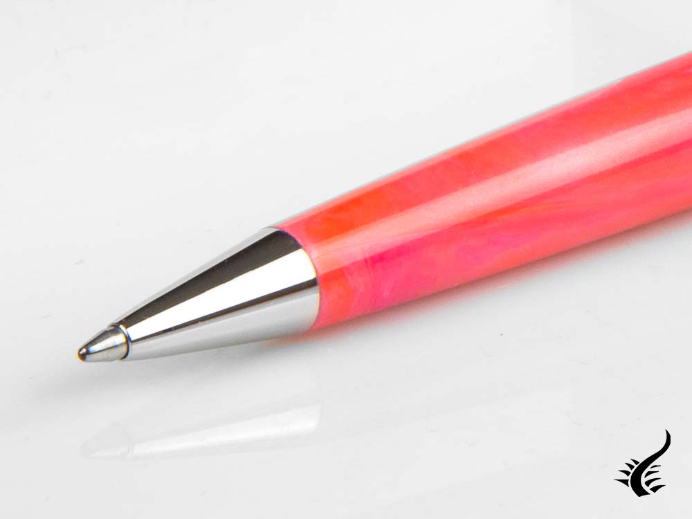 Stylo à bille Visconti Breeze Cherry, Résine, Rose, KP08-04-BP