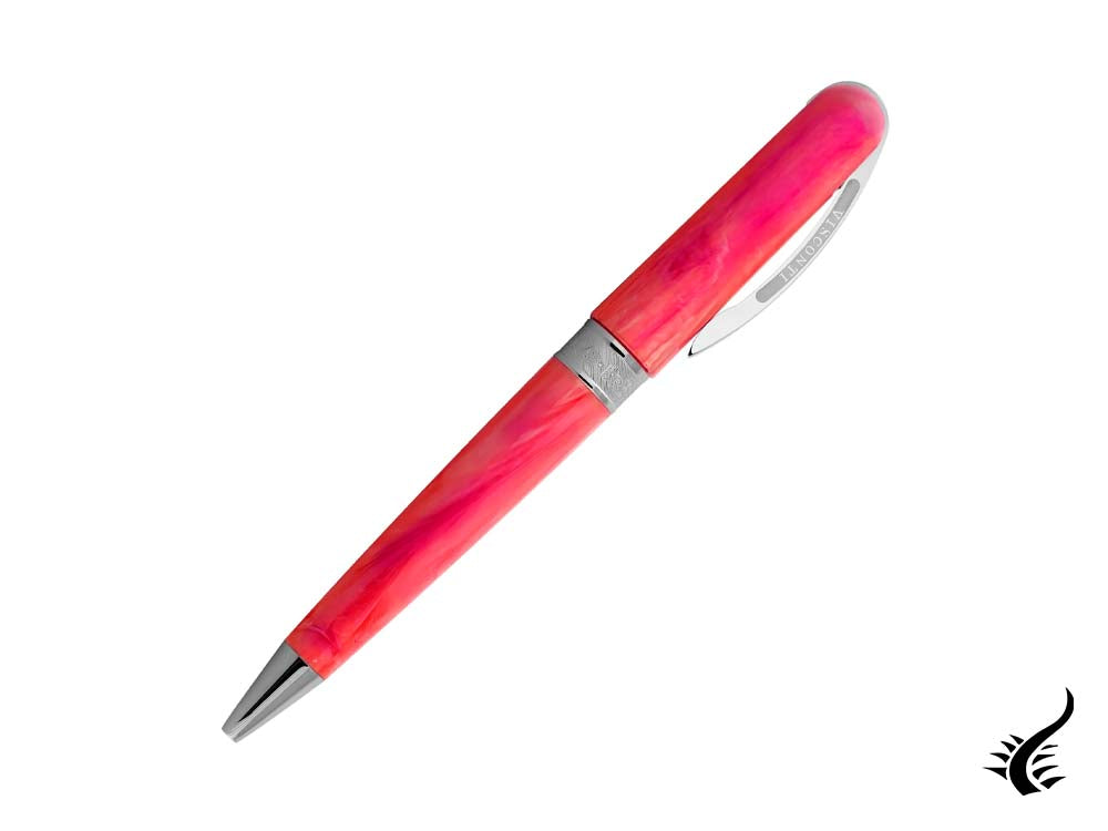 Stylo à bille Visconti Breeze Cherry, Résine, Rose, KP08-04-BP