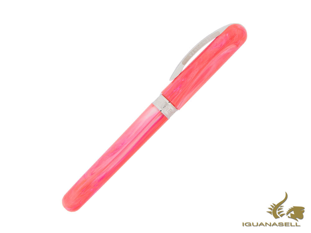 Stylo plume Visconti Breeze Cherry, résine injectée, rose, KP08-04-FP