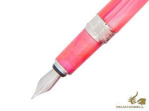 Stylo plume Visconti Breeze Cherry, résine injectée, rose, KP08-04-FP