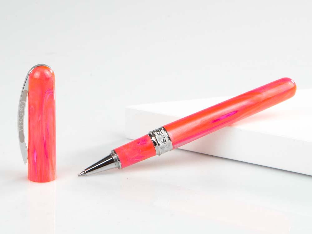 Stylo roller Visconti Breeze Cherry, résine injectée, rose KP08-04-RB