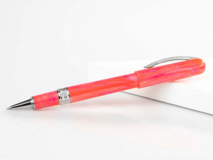 Stylo roller Visconti Breeze Cherry, résine injectée, rose KP08-04-RB