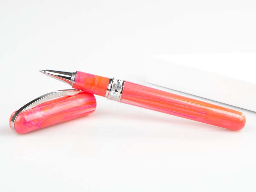 Stylo roller Visconti Breeze Cherry, résine injectée, rose KP08-04-RB